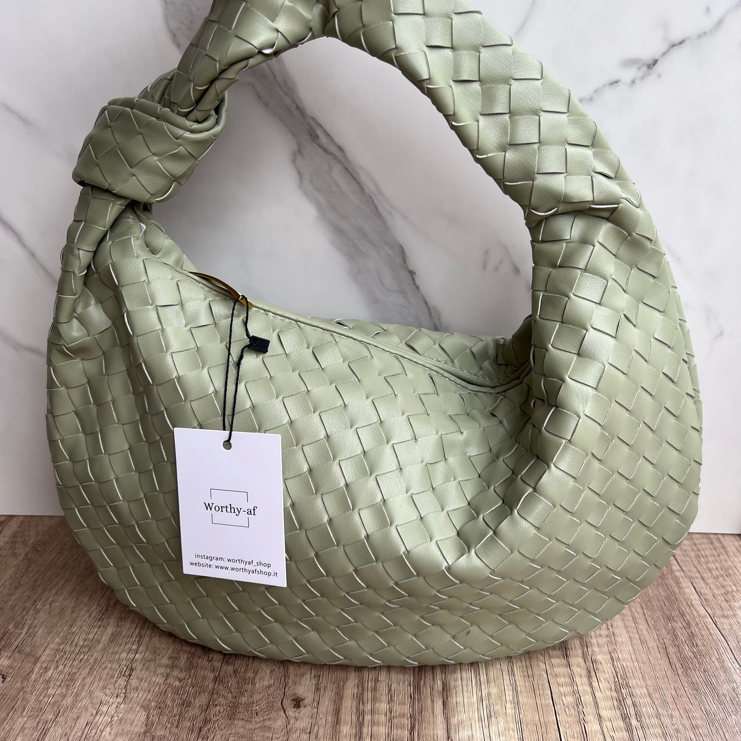 Hailey bag XL (Verde matcha)