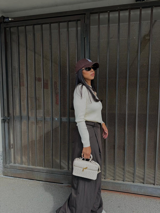 Vanity Bag Off white